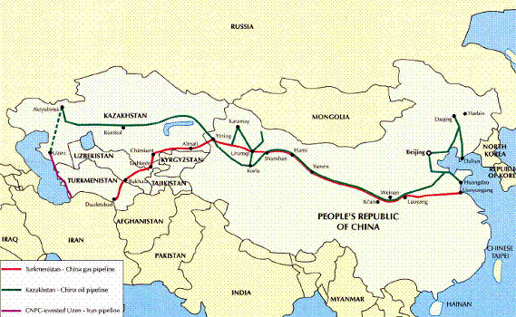 Central Asia Pipeline Carried 80 Billion M³ Gas - Landee Flange